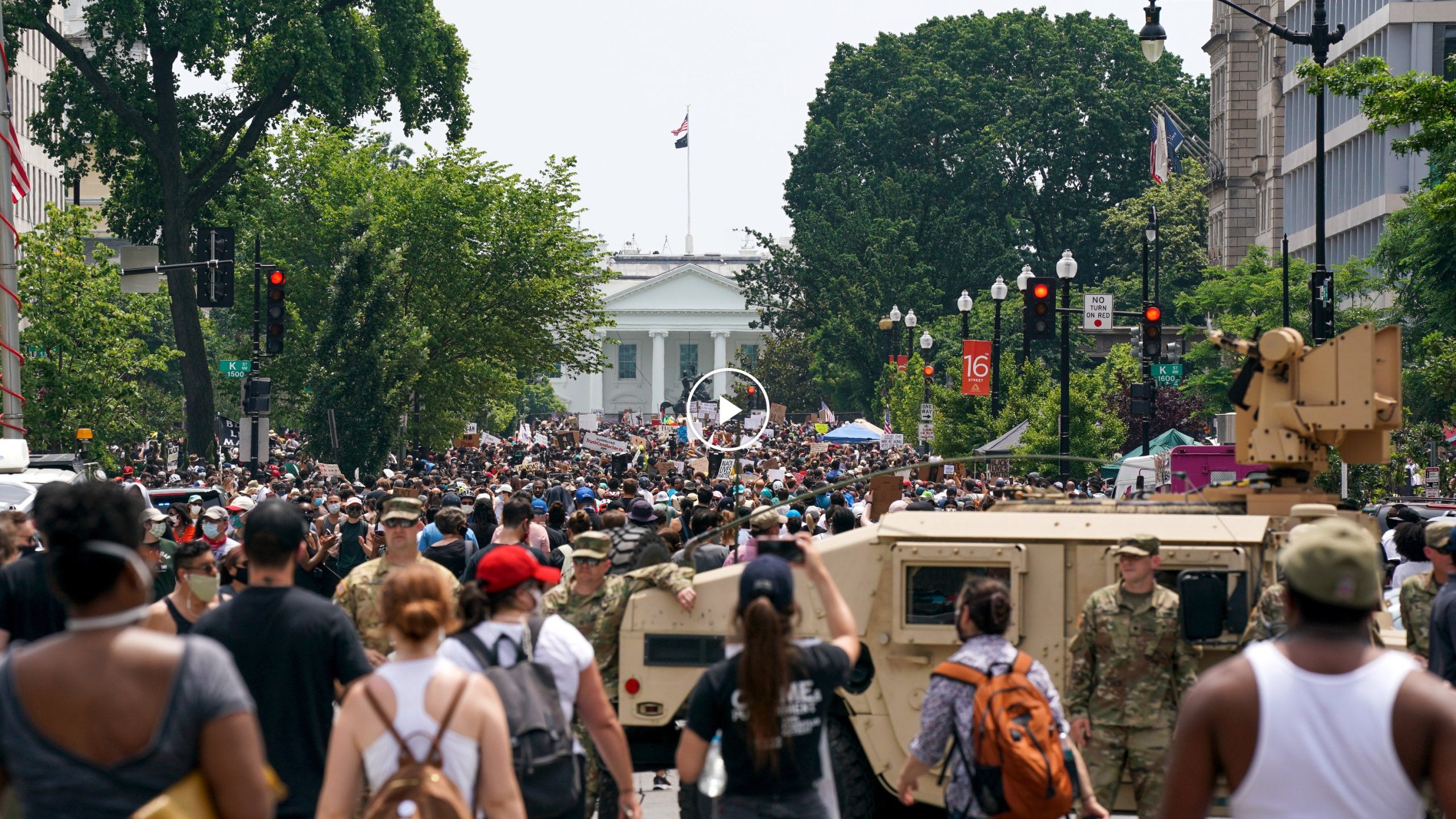 Protesters Demand a United America: Washington Rally Calls for End to Racism and Inequality