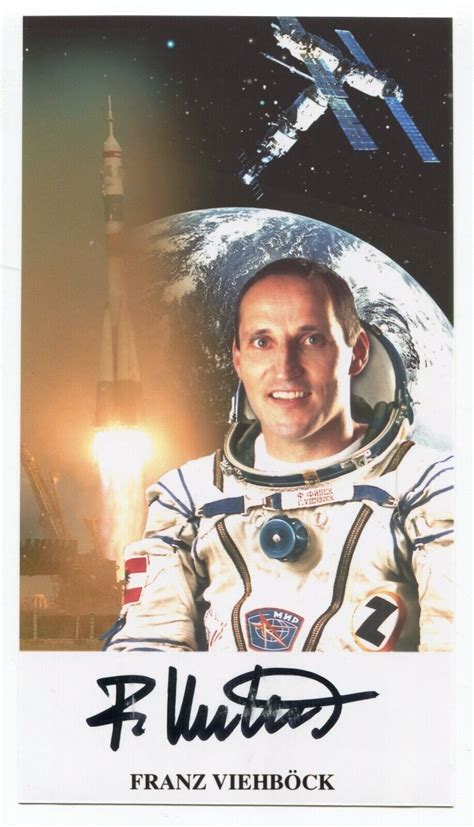 Space Flight Alters Cosmonaut Franz Fibeck’s Environmental Perspective