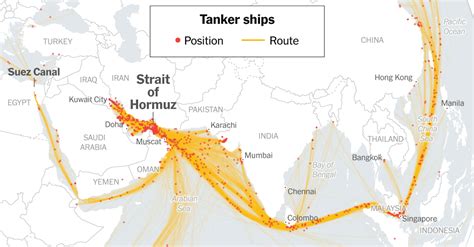 Hormuz Shipping Hits Lowest Level in Weeks as Middle East Conflict Intensifies