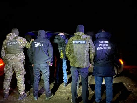 Ukrainian Border Guards Expose $11,000 Scheme to Illegally Transfer Military Age Men