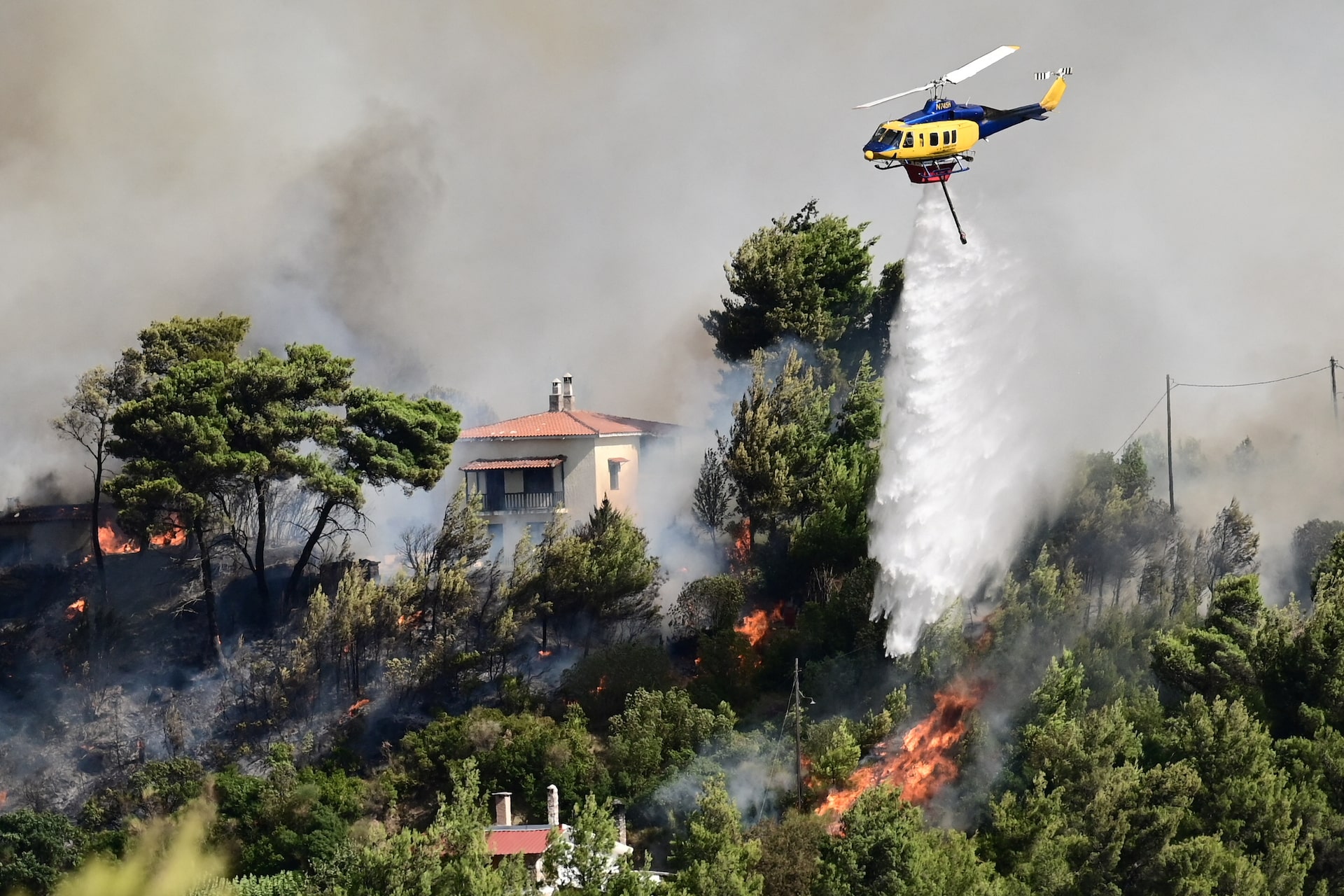 Wildfires Prompt Evacuations in Greece and Russia as Fire Season Intensifies