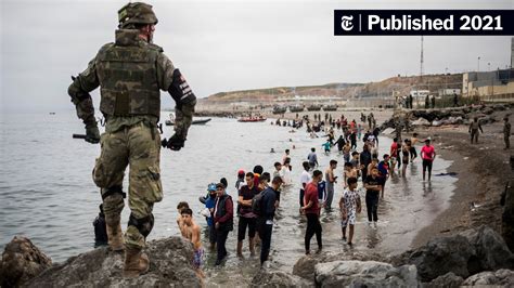Spanish Forces Seize Weapons from Migrants in Ceuta Amid Escalating Crisis