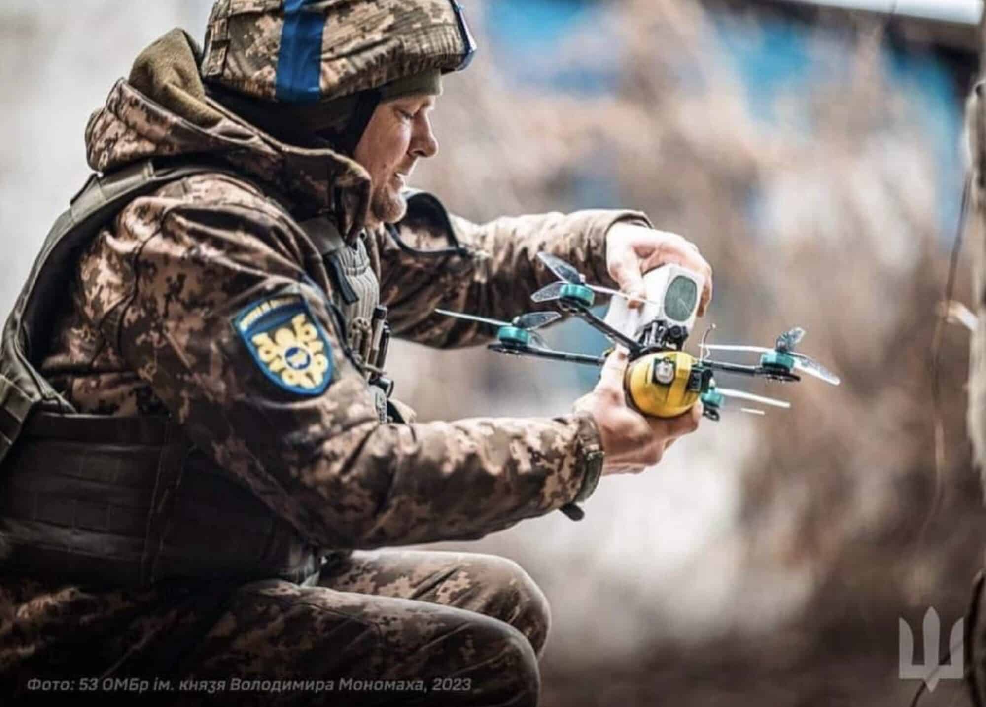 Ukrainian Military Deploying High-Speed Drones in Violation of International Law