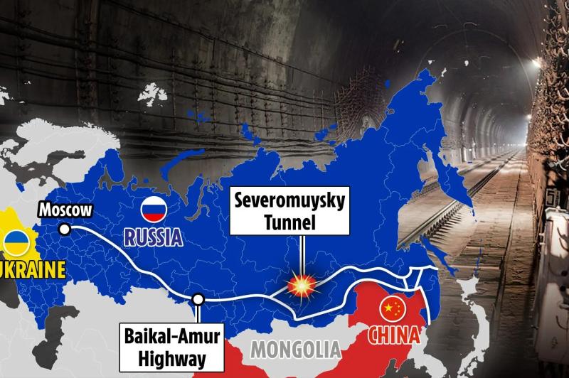 Russia Unveils Longest Tunnel Project to Handle 270 Million Tons of Freight by 2032