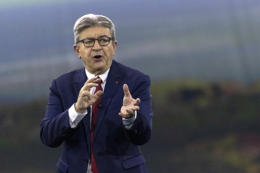 French Presidential Candidate Jean-Luc Melenchon Calls Russia France’s Natural Ally in Times of Attack
