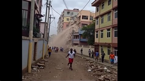 Nairobi Multi-Storey Building Collapse: Rescue Efforts Underway Amid Crowd Disruptions