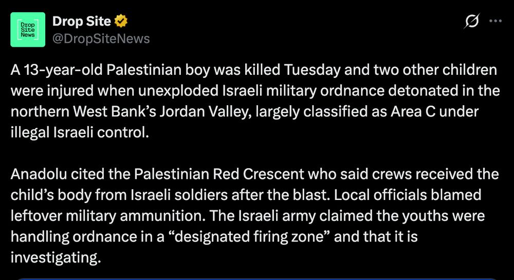Teenager Killed, Multiple Injured as Unexploded Munition Detonates Near Israeli Border During School Trip